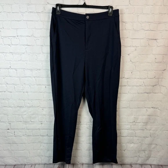 BloomChic Navy Skinny Pants Plus Size 1X - Picture 2 of 8